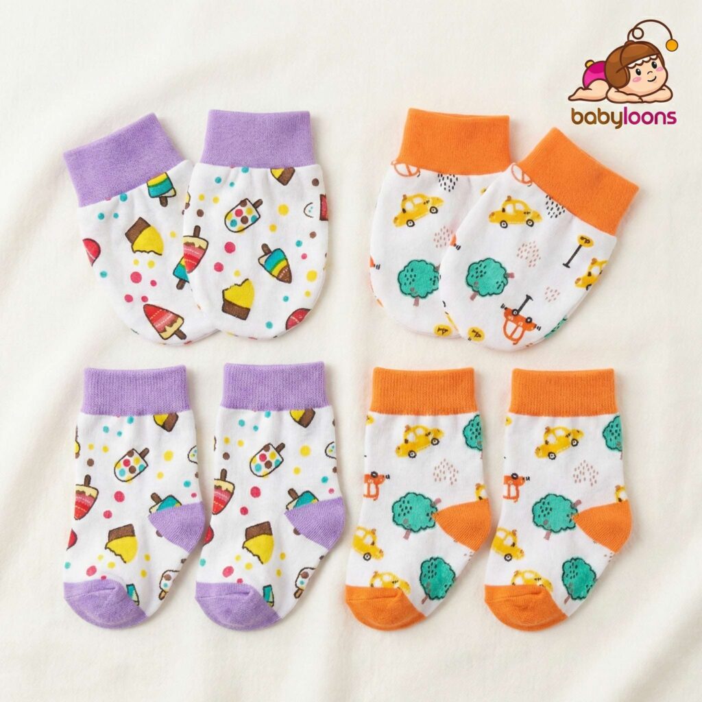 Baby socks and booties